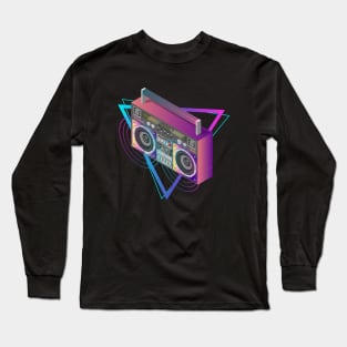 Classic Casette Wave Long Sleeve T-Shirt